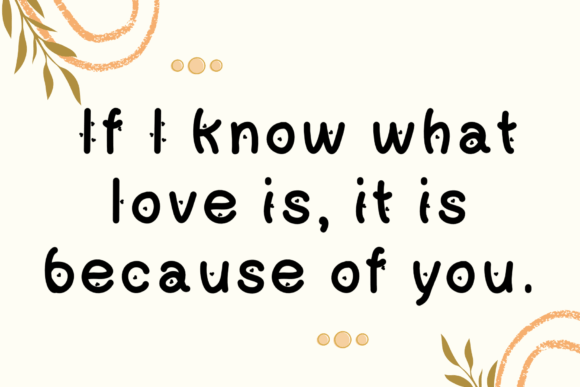 Love in the Air Font Poster 4