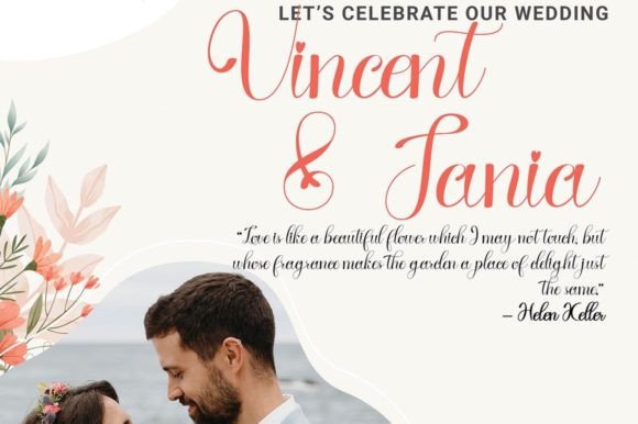 Love Jasmine Font Poster 3