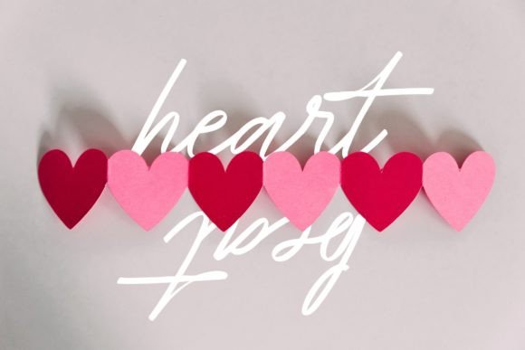 Love Letters Font Poster 5