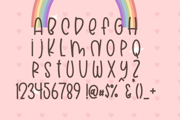 Love Me Font Poster 5