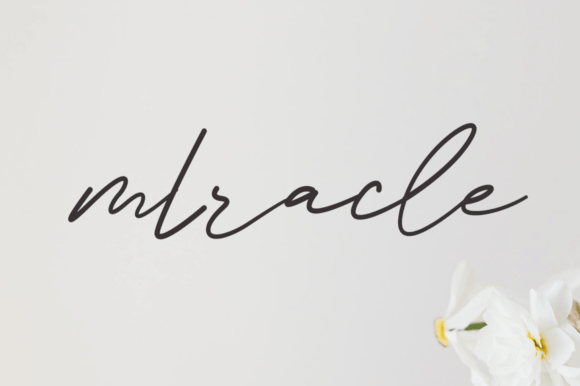 Love One Font Poster 4