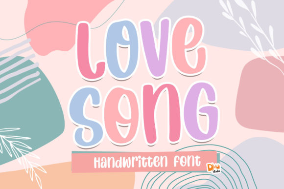 Love Song Font Poster 1