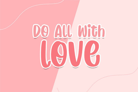Love Song Font Poster 2