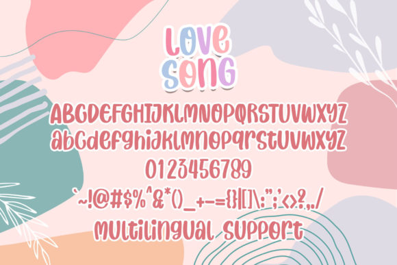 Love Song Font Poster 4