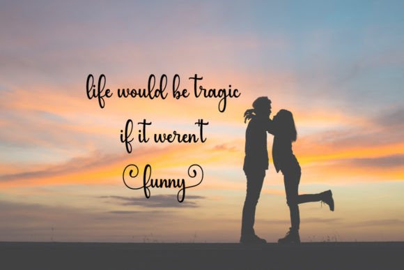 Love Story Font Poster 3