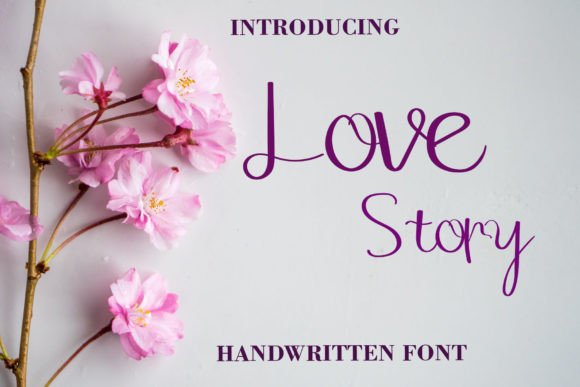 Love Story Font