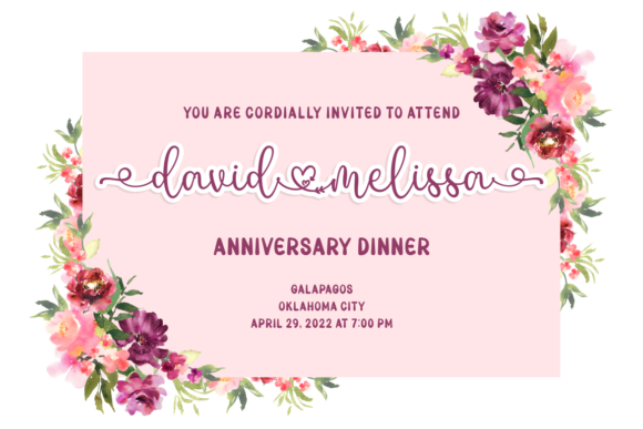Love Twist Duo Font Poster 7