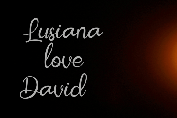 Love Yellow Font Poster 3