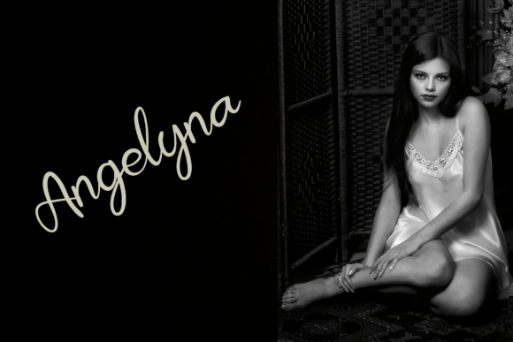 Love Yellow Font Poster 4