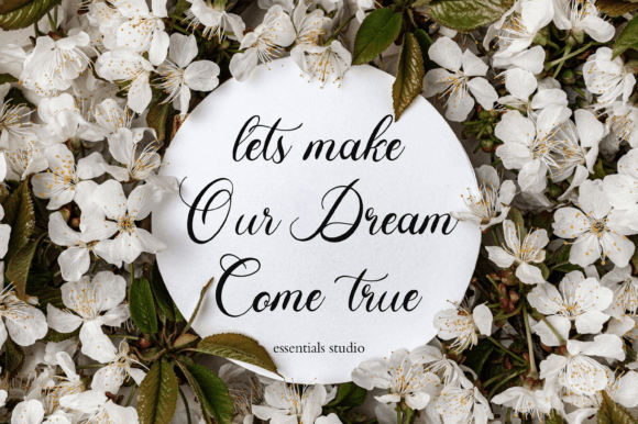 Loveline Glamour Font Poster 6