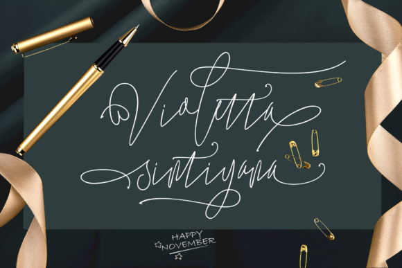 Lovellyana Font Poster 2