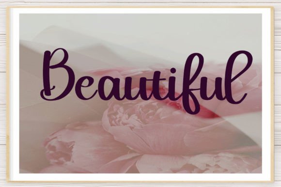 Lovely Font Poster 2