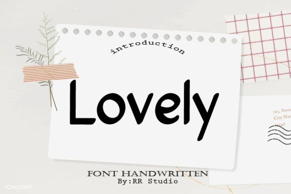 Lovely Font