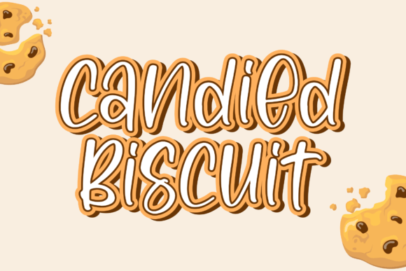 Lovely Biscuit Font Poster 7