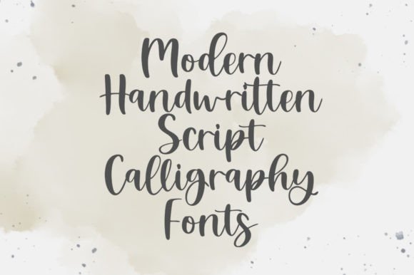 Lovely Bluebird Font Poster 2