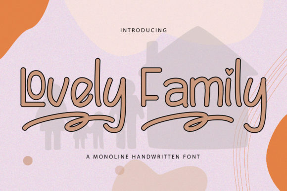 Lovely Family Font Poster 1