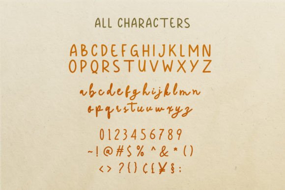 Lovely Magic Font Poster 8