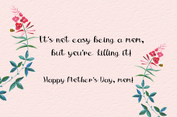 Lovely Mother Style Font Poster 3