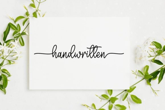 Lovely Pink Font Poster 3