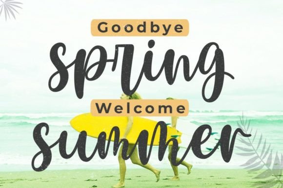 Lovely Spritas Font Poster 2