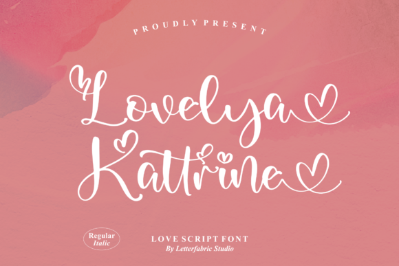 Lovelya Kattrine Font Poster 1