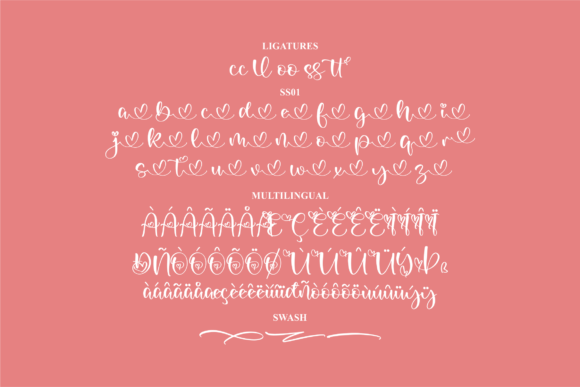 Lovelya Kattrine Font Poster 14