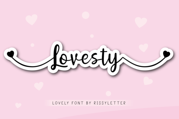 Lovesty Font Poster 1