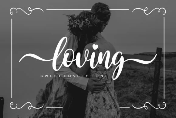 Loving Font Loving Font Poster 1