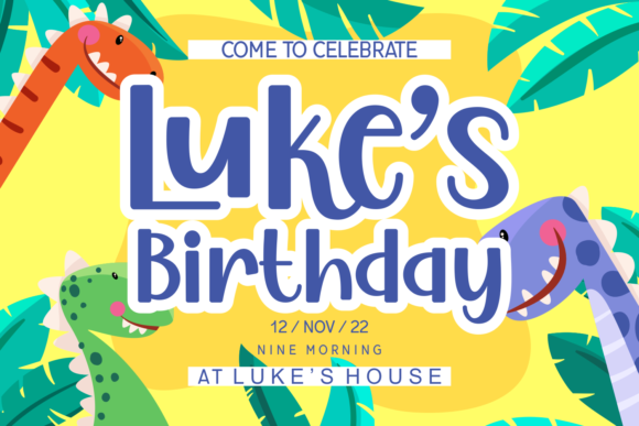 Lucky Boys Font Poster 4
