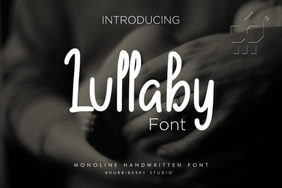 Lullaby Font Poster 1