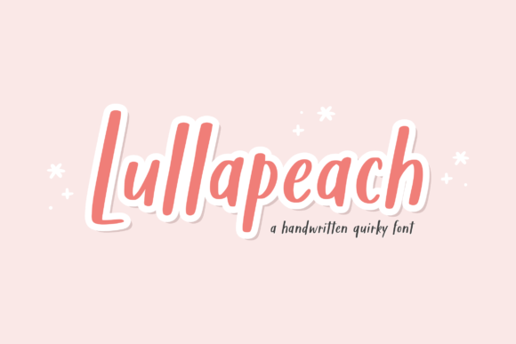 Lullapeach Font