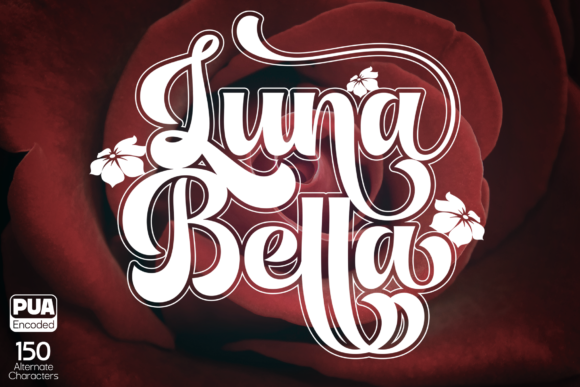 Luna Bella Font Poster 1