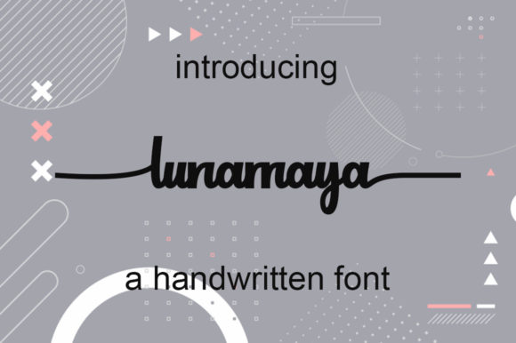 Lunamaya Font Poster 1