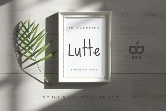 Lutte Font Poster 1