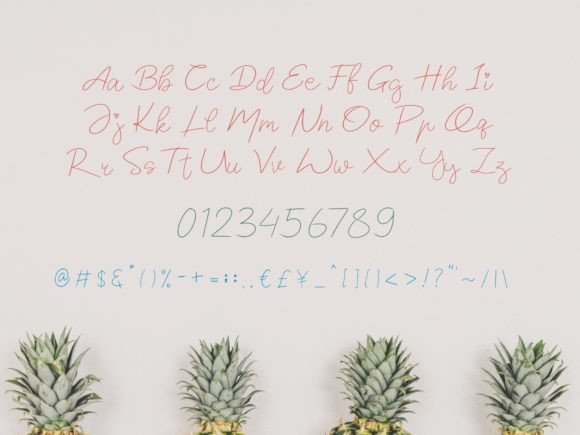 Luxury Grande Font Poster 2