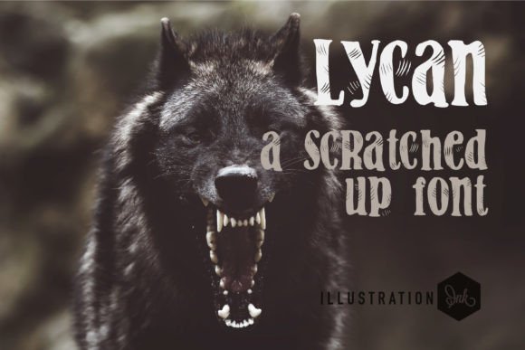 Lycan Font Poster 1