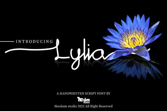 Lylia Font Poster 1