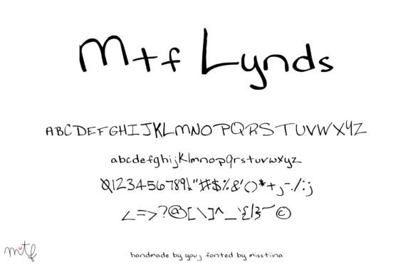 Lynds Font