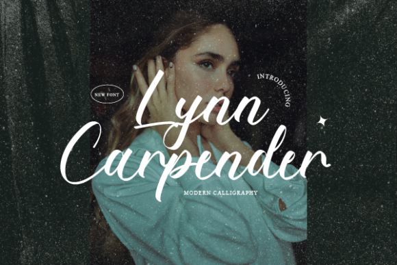 Lynn Carpender Font Poster 1