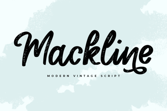 Mackline Font