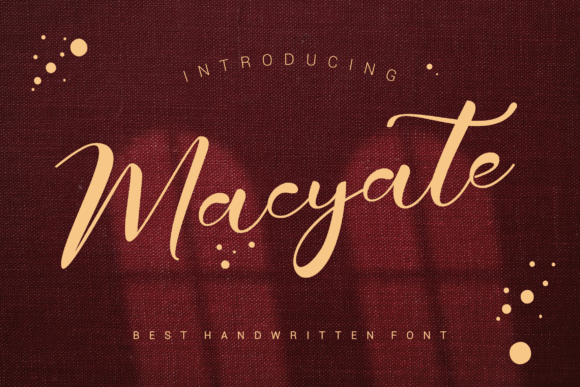 Macyate Font