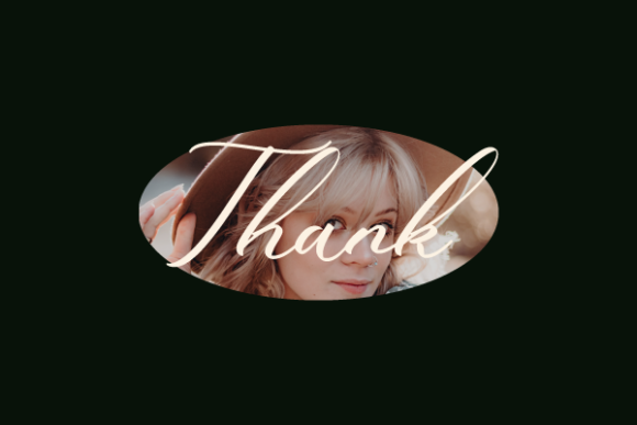 Madeleine Melanie Font Poster 12
