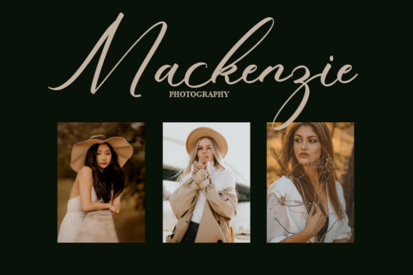 Madeleine Melanie Font Poster 7