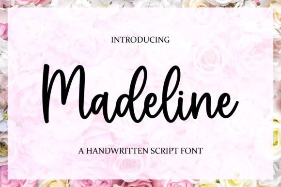 Madeline Font Poster 1