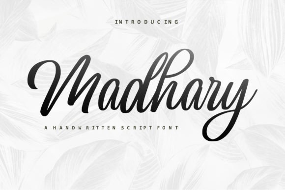 Madhary Font Poster 1
