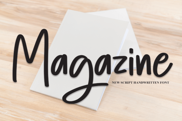 Magazine Font Poster 1