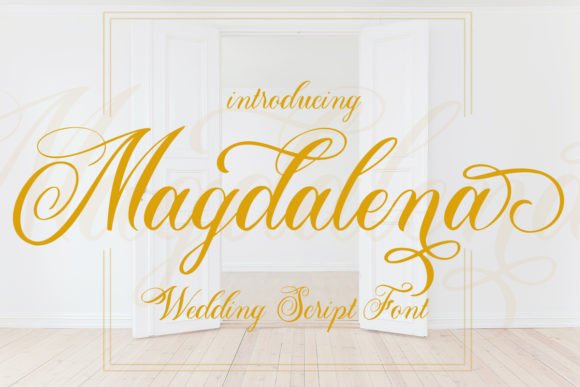 Magdalena Font Poster 2