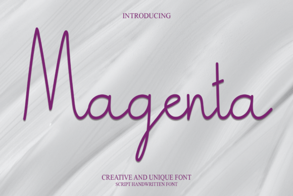 Magenta Font