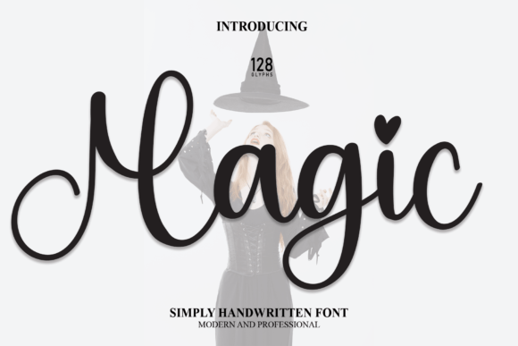 Magic Font Poster 1