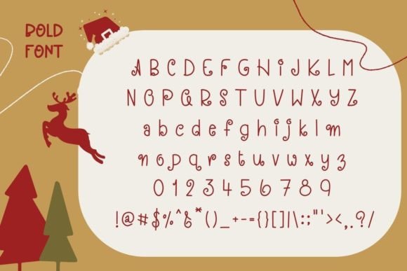 Magic Christmas Font Poster 3